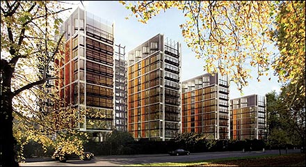 Artist's impression of the One Hyde Park development